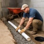 Installing Basement Drainage Systems Step by Step