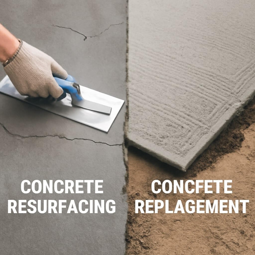 Concrete Resurfacing Vs Replacement What to Choose