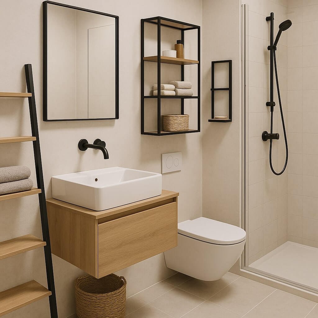 Creative Space Saving Ideas for Small Bathrooms