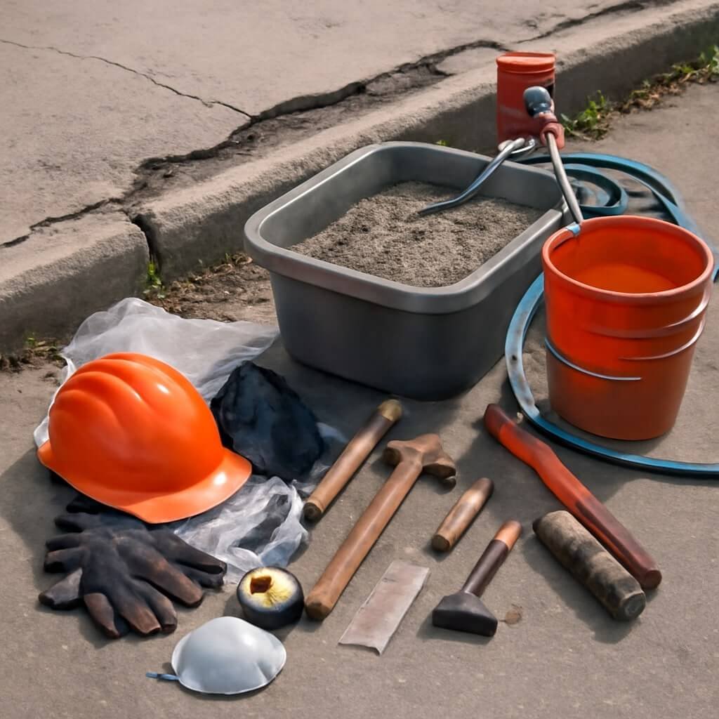 Essential Tools You Need for Curb Repair at Home