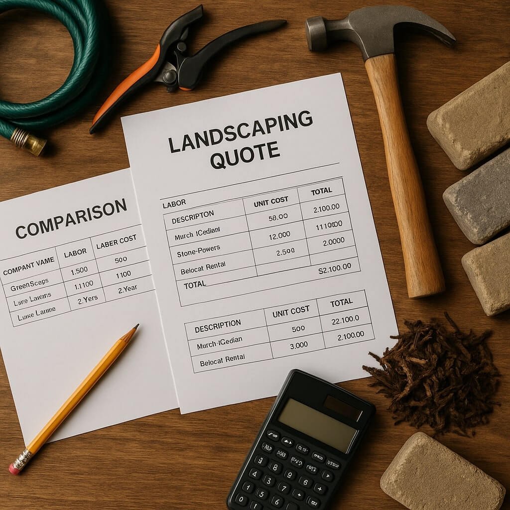 How to Compare Curb Landscaping Quotes Like a Pro