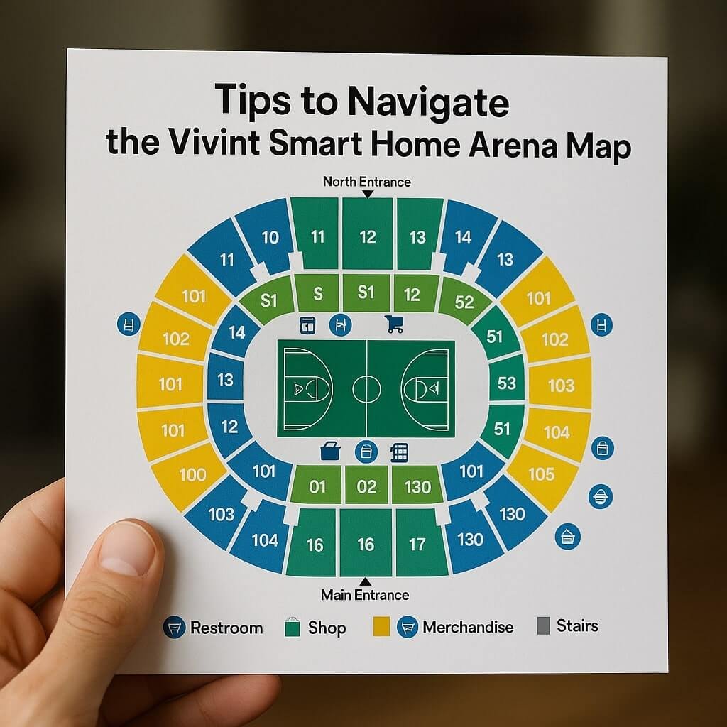 Tips to Navigate the Vivint Smart Home Arena Map